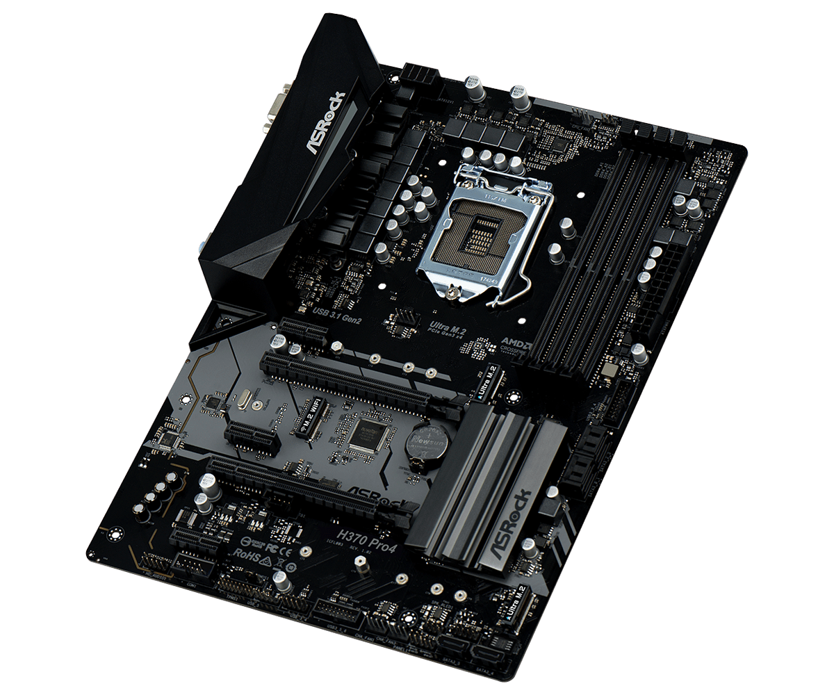 Asrock h370 pro4 настройка режимов pci e